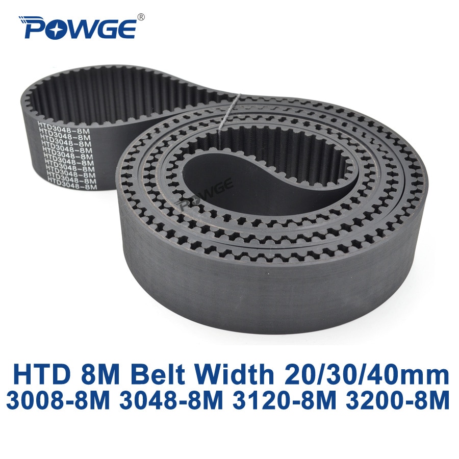 POWGE HTD 8M  Ÿ̹ Ʈ C = 3008/3048/3120/320..
